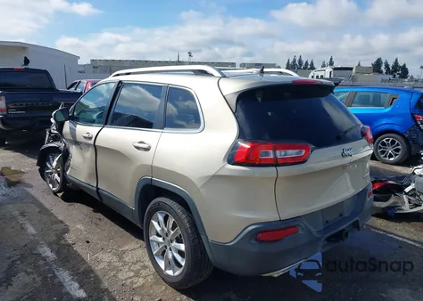 2015 Jeep Cherokee Limited from USA, damaged, VIN 1C4PJLDS5FW628800